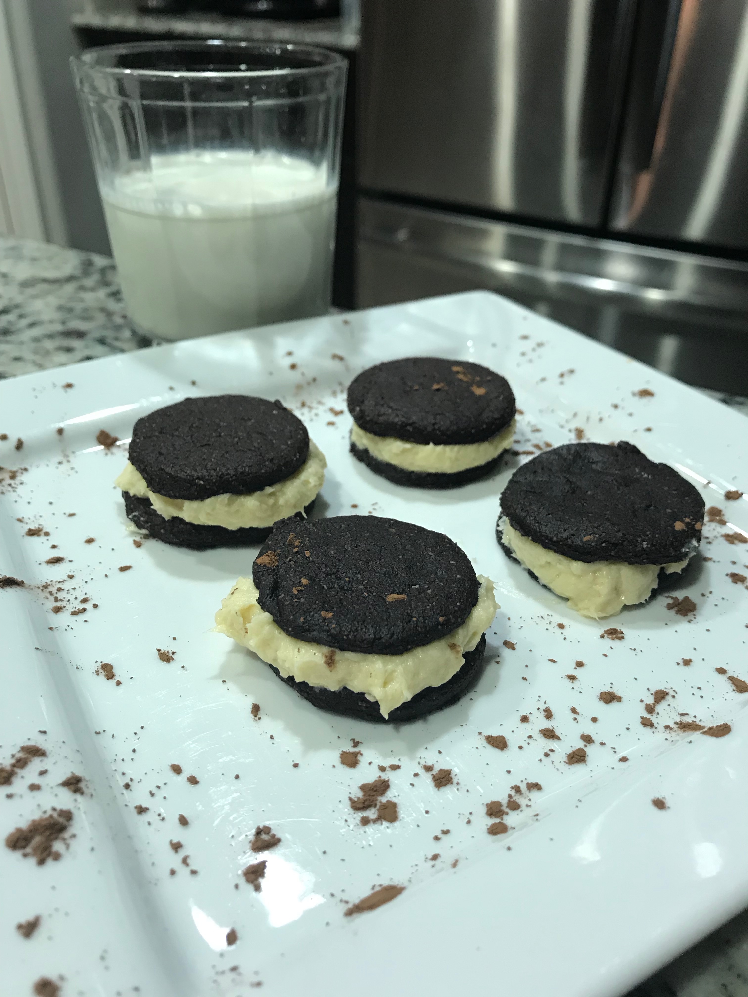 Keto Oreo Cookies